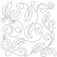 Vine 1 End-to-End Quilting | Machine Embroidery Designs by JuJu