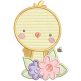 Easter Chicks Applique | Machine Embroidery Designs by JuJu