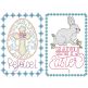 Easter Greeting Cards | Machine Embroidery Designs by JuJu