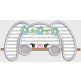 Easter Peekers Applique Machine Embroidery Designs by JuJu 