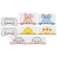 Easter Peekers Applique Machine Embroidery Designs by JuJu 