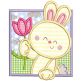 Easter Squares 2 Machine Embroidery Designs By JuJu