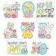 Easter Word Art Machine Embroidery Designs By JuJu
