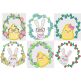 Easter Wreaths Digital Embroidery Designs by JuJu
