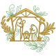 Elegant Christmas Motifs 2 Machine Embroidery Designs by JuJu