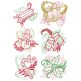 Elegant Christmas Motifs 3 Machine Embroidery Designs by JuJu