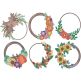 Elegant Fall Wreaths | Machine Embroidery Designs by JuJu