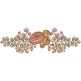 Elegant Floral Borders | Machine Embroidery Designs by JuJu