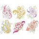 Elegant Floral Motifs 1 Machine Embroidery Designs by JuJu