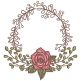 Elegant Rose Wreaths | Machine Embroidery Designs by JuJu