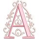 Evelyn Monogram | Machine Embroidery Designs by JuJu