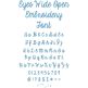 Quarter Inch Font Bundle 20 | Machine Embroidery Designs by JuJu
