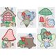 Fairy Garden Digital Embroidery Designs by JuJu