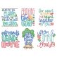 Family Reunion Sayings 1 Machine Embroidery Designs by JuJu
