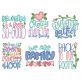 Family Reunion Sayings 2 Machine Embroidery Designs by JuJu

