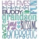 Family Subway Art 2 | Machine Embroidery Designs by JuJu