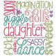 Family Subway Art 3 | Machine Embroidery Designs by JuJu