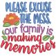 Family Word Art 3 Machine Embroidery Designs By JuJu