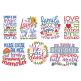 Family Word Art 3 Machine Embroidery Designs By JuJu
