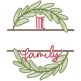 Family Wreaths 2 | Machine Embroidery Designs by JuJu