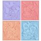 Fancy Flowers Quilt Blocks 2 | Machine Embroidery Designs by JuJu