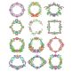 Fancy Monogram Frames Machine Embroidery Designs by JuJu