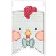 Farm Animal Flags Boys Applique Machine Embroidery Designs by JuJu 