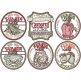 Farmers Market 1 | Machine Embroidery Designs by JuJu