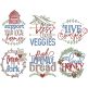 Farm Fresh 7 | Machine Embroidery Designs by JuJu