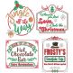 Farm Fresh Christmas 10 | Machine Embroidery Designs by JuJu