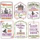 Farm Fresh Halloween 4 | Machine Embroidery Designs by JuJu