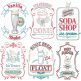 Farm Fresh Ice Cream Parlour Machine Embroidery Designs by JuJu