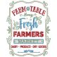 Farm Fresh Markets Machine Embroidery Designs by JuJu