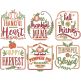 Farm Fresh Thanksgiving 4 | Machine Embroidery Designs by JuJu