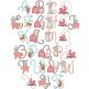 Farmhouse Alphabet | Machine Embroidery Designs by JuJu