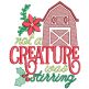 Farmhouse Christmas 2 Digital Embroidery Machine Designs by JuJu