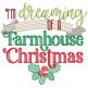 Farmhouse Christmas 1 Digital Embroidery Designs by JuJu