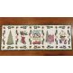 ITH Farmhouse Christmas Table Runner | Machine Embroidery Designs by JuJu