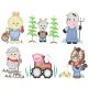 Farming Animals Applique Machine Embroidery Designs by JuJu 