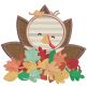 Festive Turkeys 2 | Machine Embroidery Designs by JuJu