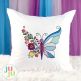 Floral Butterflies Embroidery Design Set | Designs by JuJu