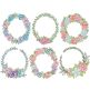 Floral Laurel Wreaths Machine Embroidery Designs by JuJu