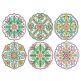 Floral Mandalas 2 Machine Embroidery Designs by JuJu