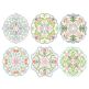 Floral Mandalas Colorwork 1 Machine Embroidery Designs by JuJu