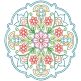 Floral Mandalas Colorwork 2 Machine Embroidery Designs by JuJu