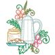 Floral Swirly Kitchen 2 | Machine Embroidery Designs by JuJu