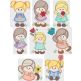 Flower Girls Applique Machine Embroidery Designs by JuJu 