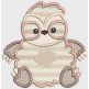 Fluffy Hair Friends Applique Machine Embroidery Designs by JuJu 