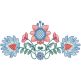 Folksy Floral Sketch Digital Machine Embroidery Designs by JuJu