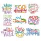 Follow Your Arrow Set 1 Machine Embroidery Designs by JuJu
